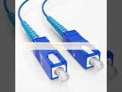 Blue SC SM 2.0 MM 3.0 MM 1M 2M 5M 10M Armored Fiber Patch Cord For FTTN Network