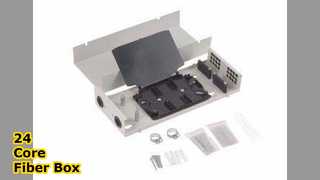Kotak Serat Pemasangan di Dinding 24 Inti