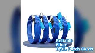 Kabel Patch Serat Optik SC LC FC ST Lapis Baja