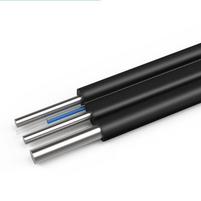 Beli Single Mode Fiber Optic Cable GJYXCH GJYXFCH FTTH Drop Cable for Length Custom Length pembuatan online