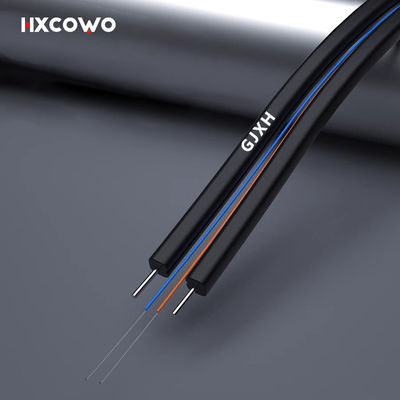Beli Telecom Communication Indoor Fiber Cable 1 2 4 Core GJXH G657A2 6 Core Wire Cable pembuatan online
