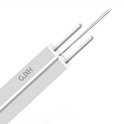 Beli HXCOWO GJXH FTTH Communication Drop Fiber Optic Cable White Black Custom Length pembuatan online