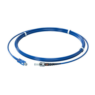 Beli Single Mode ST/UPC-SC/UPC 3.0mm 1Core Fiber Optic Patch Cord untuk FTTH yang tahan lama pembuatan online