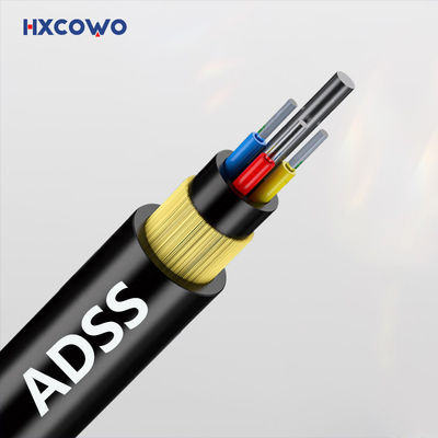 Beli ADSS 80m 100m 120m 200m Span Aerial Fiber Cable G652D G657A1 G657A2 pembuatan online
