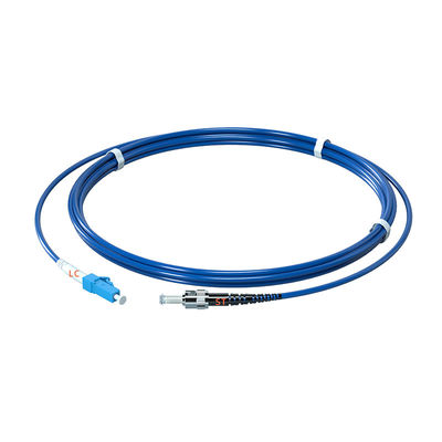 Beli SM LC/UPC to ST/UPC Simplex Armored Fiber Optic Patch Cord Easy and Quick Installation pembuatan online