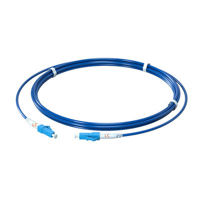 Beli Kabel patch serat optik untuk Indoor LC/UPC-LC/UPC Simplex Singlemode G657A G652D Lapis Baja pembuatan online