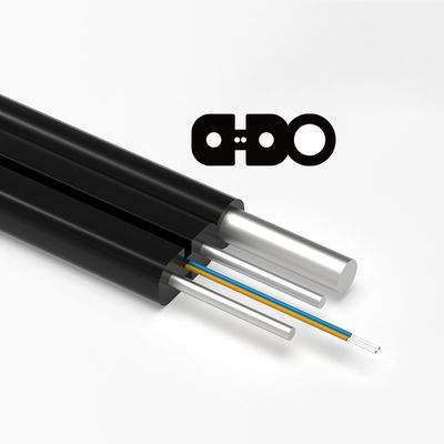 Beli HXCOWO GJYXCH 1Km 1 2 4 6 8 12 Core G657A1 G657A2 Optical Fiber Indoor Outdoor Drop Cable pembuatan online