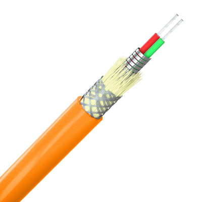 Beli Bundled Spiral Indoor Outdoor Armored Fiber Customized Tactical Multimode Fiber pembuatan online