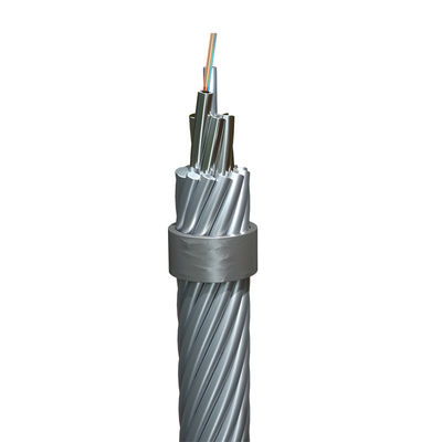 Beli HXCOWO Komposit Fiber Optic Kabel 2-288Core OPGW Outdoor Aerial Ground Wire pembuatan online