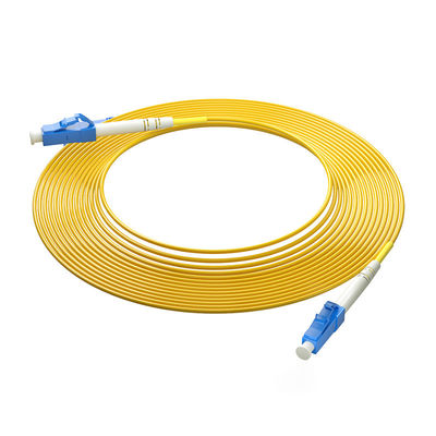 Beli Panjang yang disesuaikan LC-LC APC/UPC Single Mode Simplex Armored Fiber Optic Cable Patch pembuatan online