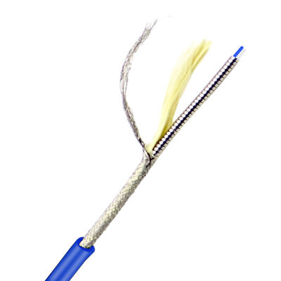 Beli GJFJKV SM / MM Armored Optical Fiber PVC Jacket Fibre Optic Cable Armoured pembuatan online