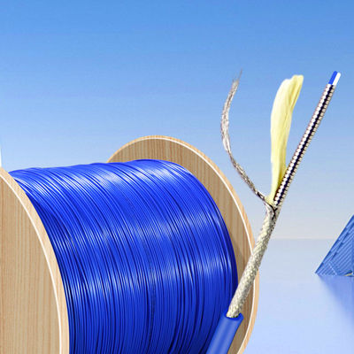 Beli G652D G657A1 G657A2 Pipa Baja Spiral Kabel Serat Optik Lapis Baja Dalam Ruangan untuk Telekomunikasi pembuatan online