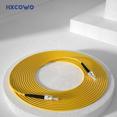 Beli G652D Single Mode Armored Fiber Optic Cable Patch for 850nm/1310nm/1550nm by HXCOWO pembuatan online