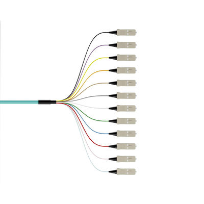 Beli Wavelength 850nm/1310nm/1550nm 12Color-Coded Bunch Ribbon Type SC Fiber Optic Pigtails pembuatan online