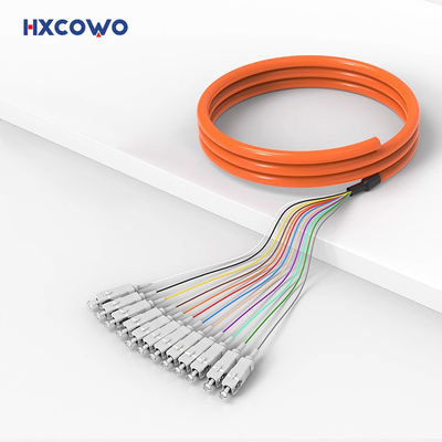 Beli Orange Telecommunication Fiber Optic Pigtail SC APC OM1 OM2 OM3 FTTH CATV pembuatan online