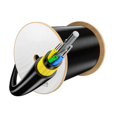 Beli 100m 200m Span Outdoor Aerial Fiber Optic Kabel G652D ADSS Kabel Serat pembuatan online