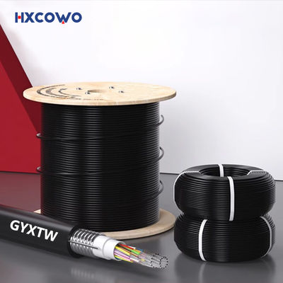 Beli HXCOWO GYXTW Kabel Serat Lapis Lapis Luar untuk Transmisi Sinyal Data Jaringan yang Stabil pembuatan online