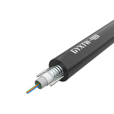 Beli 4 6 8 10 12 Core GYXTW Armoured Fiber Optic Cable for Network Data Signal Transmission pembuatan online