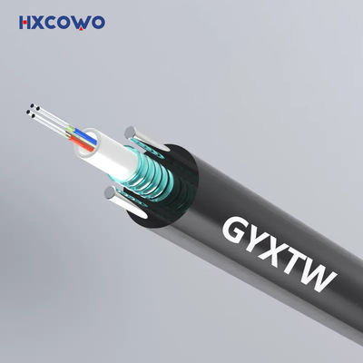 Beli Customized 4 Core Outdoor Armored Fiber Optic Cable G652D G657A pembuatan online