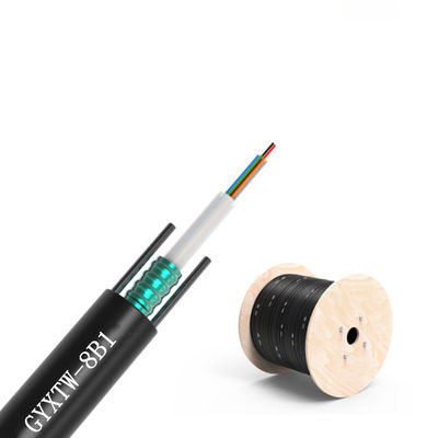 Beli Outdoor Aerial GYXTW Armoured Fiber Optic Cable High Speed and Stable Performance pembuatan online