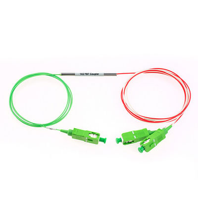 Beli FTTH FTTX HX 1x2 PLC Splitter LC SC ST FC 1260nm-1650nm Fiber Optic Cable Splitter pembuatan online