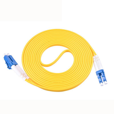 Beli Customized Lengths HXCOWO MM OM1/OM2/OM3/OM4 LC-LC Duplex Multi Mode Fiber Optic Cable Patch pembuatan online