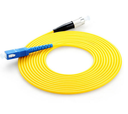 Beli Network 4g PVC LSZH SC To FC OM3 Multi-Mode 3m Fiber Optic Cable Patch with 3m Length pembuatan online