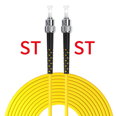 Beli Fiber Optic Patch Cord 3M ST-ST Simplex LSZH 2.0MM Single Mode G657A1 HXCOWO FTTH pembuatan online