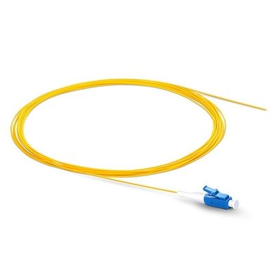 Beli Yellow Jacket LC UPC Pigtail 2,0mm 1m Panjang Kabel Serat Optik Pigtail pembuatan online