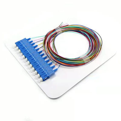 Beli SC/UPC SM LSZH 12 Fiber Optic Pigtail Waterproof Cable Single Mode Fiber Pigtails pembuatan online