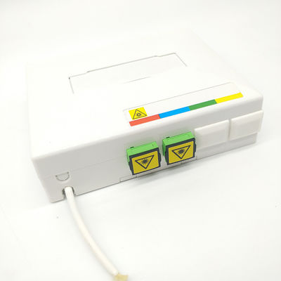 Beli 2 Ports Fiber Optic Terminal Box 10 FTTH Access Indoor Fiber Termination Box pembuatan online