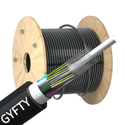 Beli Fiber Optic Cable for Telecom Communication 2-288 Cores Outdoor Non Metal G652D GYFTY pembuatan online