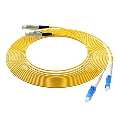 Beli SC LC FC ST Multimode OM1 62.5/125um PVC LSZH Jacket Armored Fiber Optic Cable Patch pembuatan online