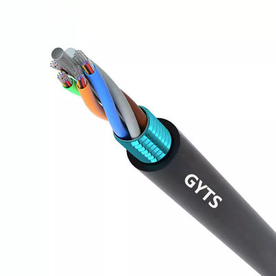Beli 12 Core Fiber Optic Cable Outdoor Armored Fiber Optic Cable Featuring G652D Fiber and Corrugated Steel Tape Armor for Performance pembuatan online