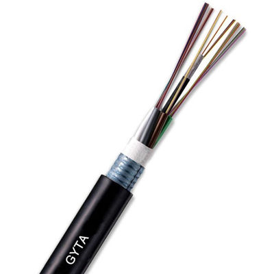 Beli 2-288 Cores Kabel Serat Optik Mode Tunggal Lapis Baja Luar Ruangan Untuk Udara Atau Saluran pembuatan online