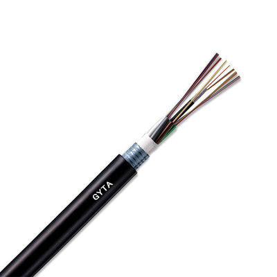 Beli 12/24/48 Cores Armored Fiber Optic Cable for Outdoor Telecom Comunication Aerial Steal pembuatan online