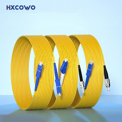 Beli SM MM 1M 2M 3M UPC APC 1 Core Fiber Optic Patch Cable For Wifi Network pembuatan online
