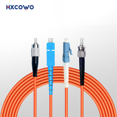Beli Kabel Patch FTTH Dupleks Simpleks SC/LC/FC/ST UPC/APC Kabel Patch Serat Multimode pembuatan online