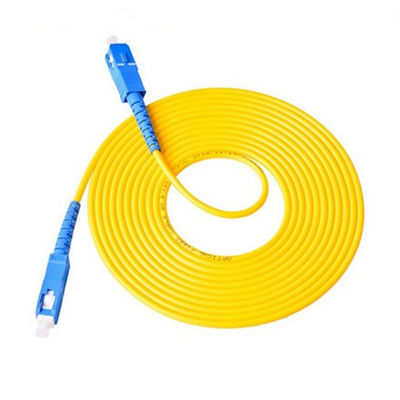 Beli G652D/G657A1/G657A2/OM1/OM2/OM3/OM4 Fiber Optic Drop Patchcord With SC-SC Connector pembuatan online