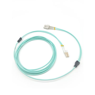 Beli LSZH 3.0mm Duplex 5M Stainless Steel Armored ZIP Fiber Patch Cord For Data Centers pembuatan online