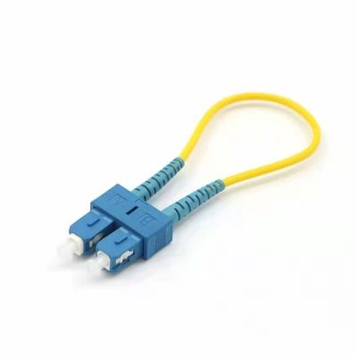 Beli LC SC UPC APC MM Fiber Optical Loopback Fiber Adapter Connectors pembuatan online