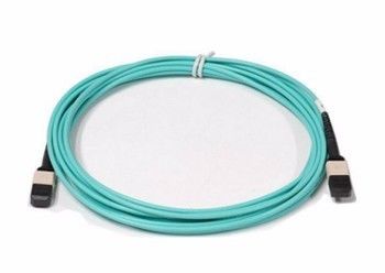 Beli MPO/MTP-OM3 Truck Fiber Patch Cord 12-144 Core MPO Ke LC Patch Cord pembuatan online