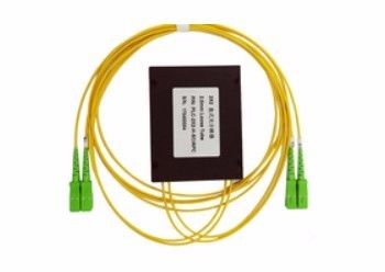 Beli 1260nm-1650nm 2x2 PLC Splitter Module Fiber Polarization Beam Splitter pembuatan online