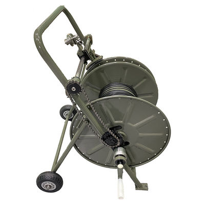 Beli LSZH Tactical Fiber Optic Cable Reel ROHS ISO Peningkatan Konektivitas FTTx pembuatan online