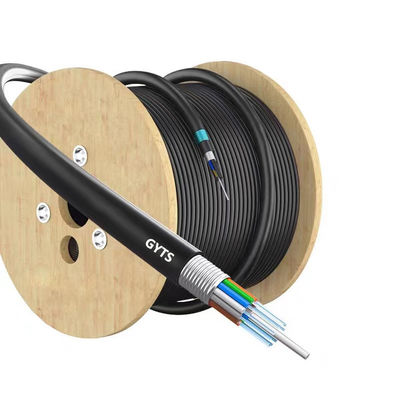 Beli Kabel Serat Optik Lapis Baja Bawah Tanah dengan Serat ITU G652D/G657A/OM1-OM4 Sesuai dengan Standar YD/T901-2009 & IEC 60794-1 pembuatan online