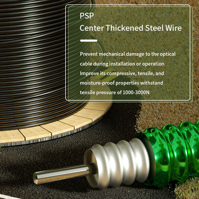 Beli Kabel Serat Lapis Baja Luar Ruangan Panjang Kustom Apertur Numerik 0200±0015NA Menawarkan Perlindungan Terhadap Bahaya Lingkungan pembuatan online