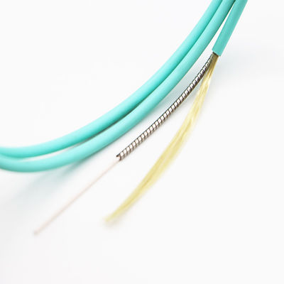 Custom Length Indoor Spiral Steel Armored Tactical Field Fiber Optical Cable untuk Transmisi Data Berkecepatan Tinggi