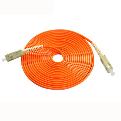 SC/UPC-SC/UPC FTTH FTTxFTTB Network Fiber Optic Patch Cable dengan panjang yang disesuaikan