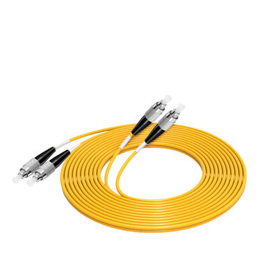 3.5m 3m FC-FC Kabel Fiber Optic Duplex untuk HXCOWO OM1 OM2 OM3 50/125 PVC LSZH