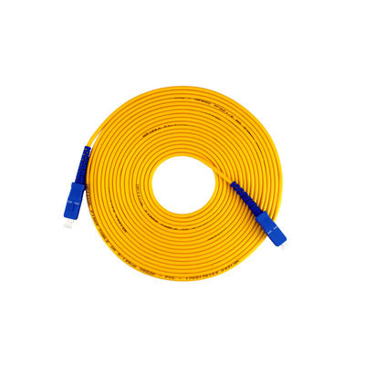 Single-mode Multi-mode Jumper Patchcord SC-SC Armor Fiber Optic Patch Cord Untuk FTTH